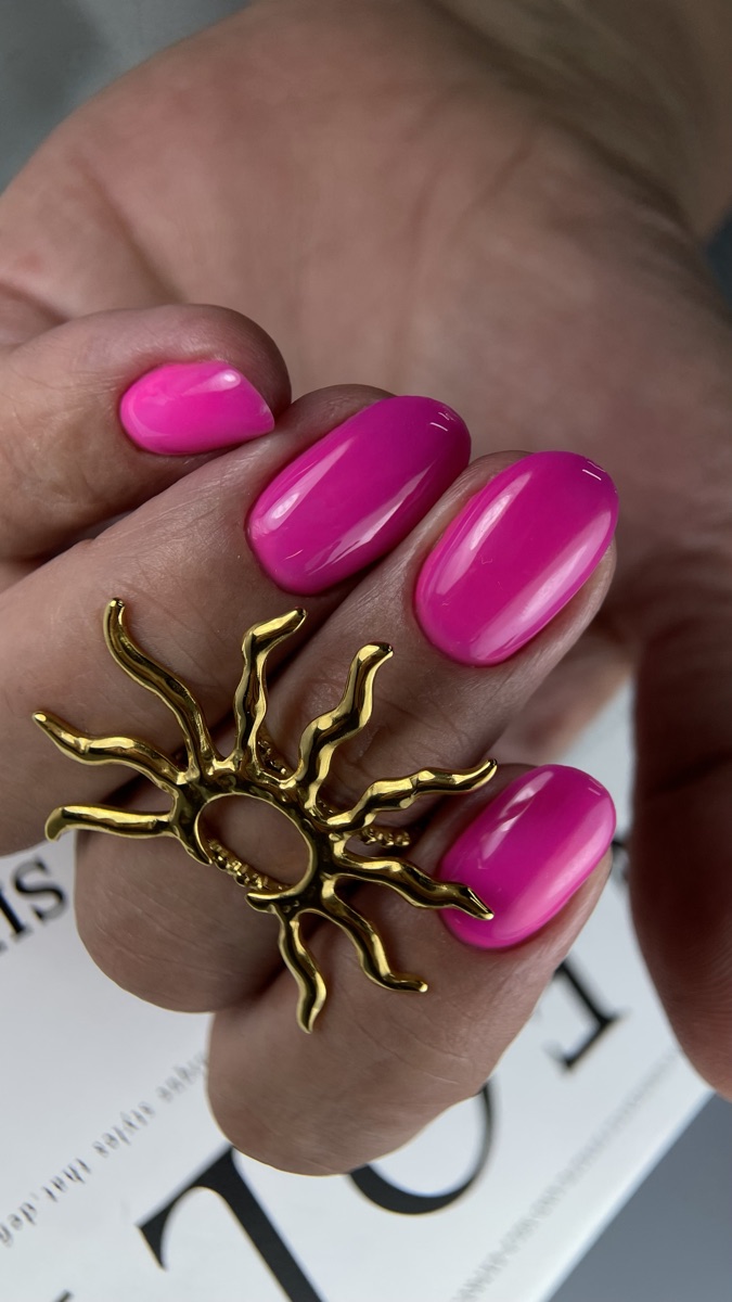 Наращивание в технике STRONG - работа LYU-NAILS