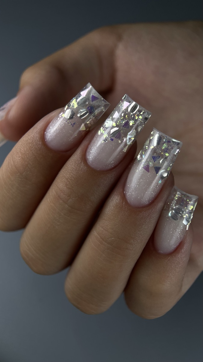 Аккуратный маникюр - работа LYU-NAILS